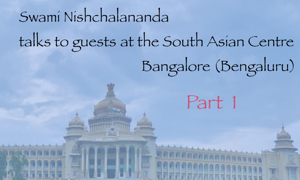 A Talk given at the South Asia Centre, Bengaluru&nbsp;(Bangalore)